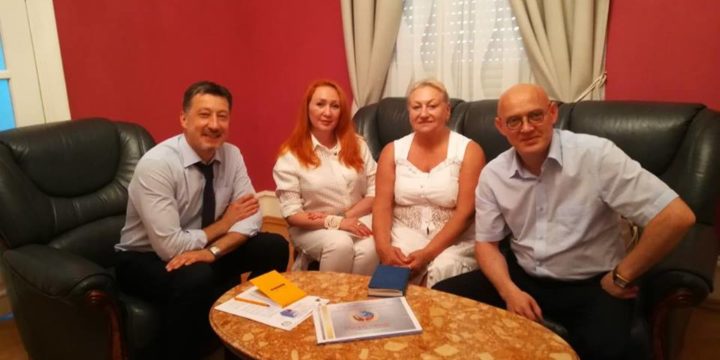 Встреча в Генеральном консульстве РФ в Страсбурге.