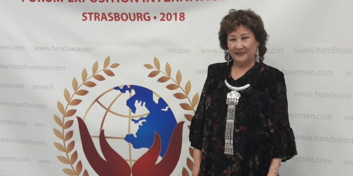 Республику Саха (Якутия) на Международном форуме выставке “Руками женщины” представила Ульяна Дмитриева-Нохсорова