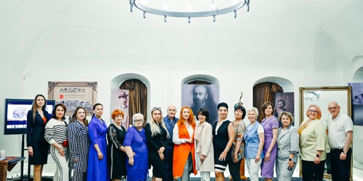 Meeting at the cultural center of the Armenian Embassy “Dialogue in the language of art”.