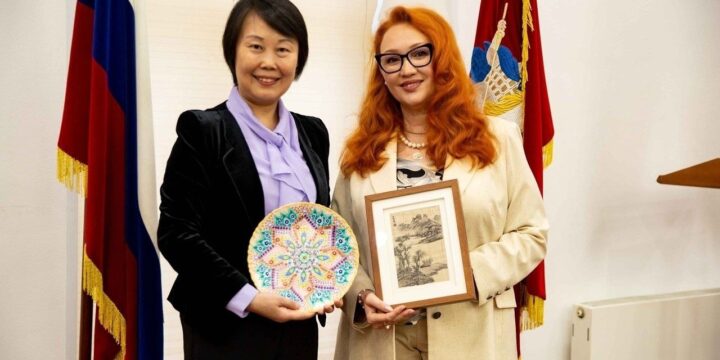 A meeting with the Federation of Chinese Women of Jiangxi Province was held in Moscow
